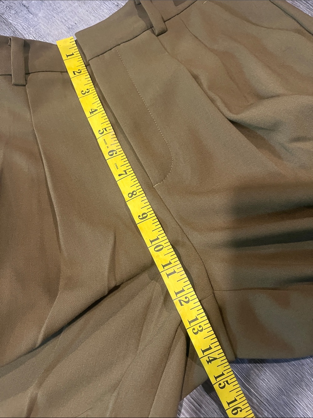 Anthropologie NWT Avery Wide-Leg Pleated Trousers by Maeve - S - Picture 10 of 11